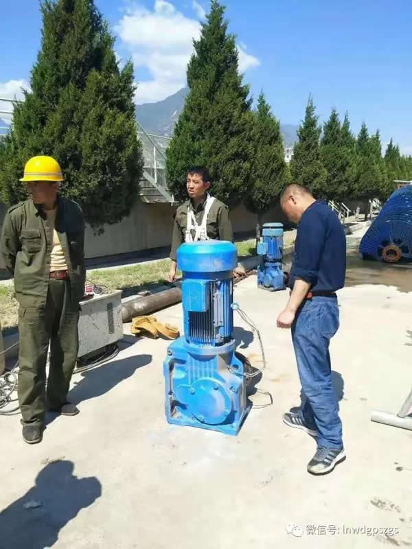 东江污水处理厂更换表曝机设备