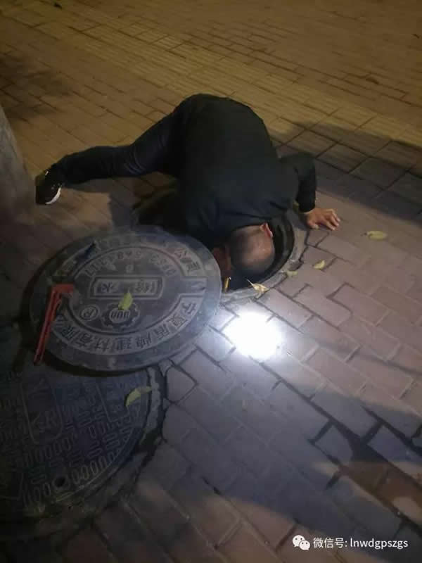 武都区供排水总公司开展城区供水管网测漏排查工作